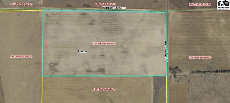W Red Rock Rd, Plevna, KS 67568