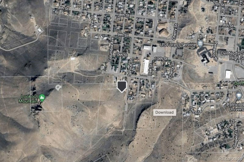 Spruce St, Del Norte, CO 81132