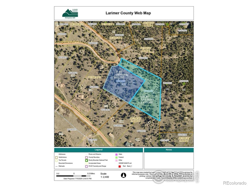 Bulwark Ridge Rd, Glen Haven, CO 80532