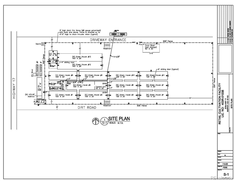 6748 Hwy 17 , Center, CO 81125