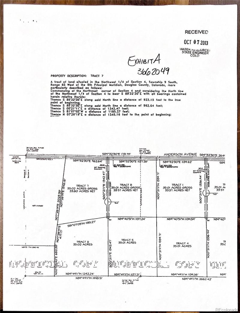 4187 Merada Ct Lot 6, Franktown, CO 80116
