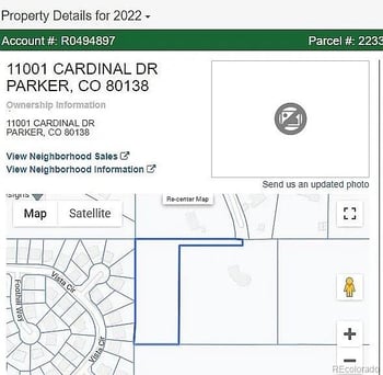 11001 Cardinal Dr, Parker, CO 80138