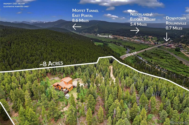 100 Moon Gulch Rd, Rollinsville, CO 80422