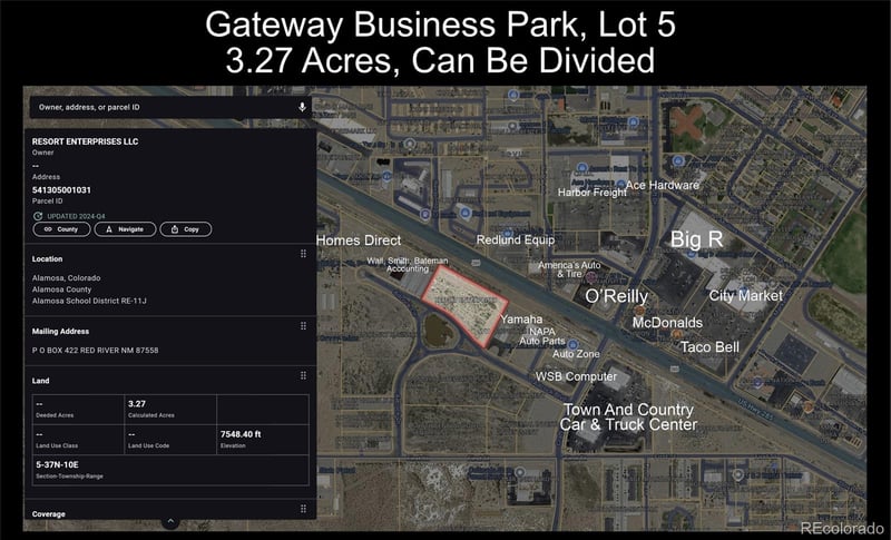 Lot 5 Alamosa Gateway Business Park Adcock Cir, Alamosa, CO 81101