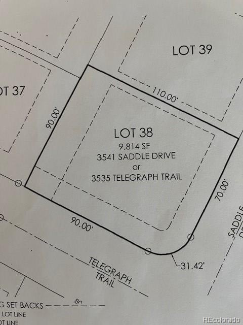 3535 Telegraph Trl Lot 38, Canon City, CO 81212