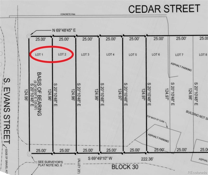 Lots 1-2 Block 30 Cedar St Lot 1-2, Buena Vista, CO 81211