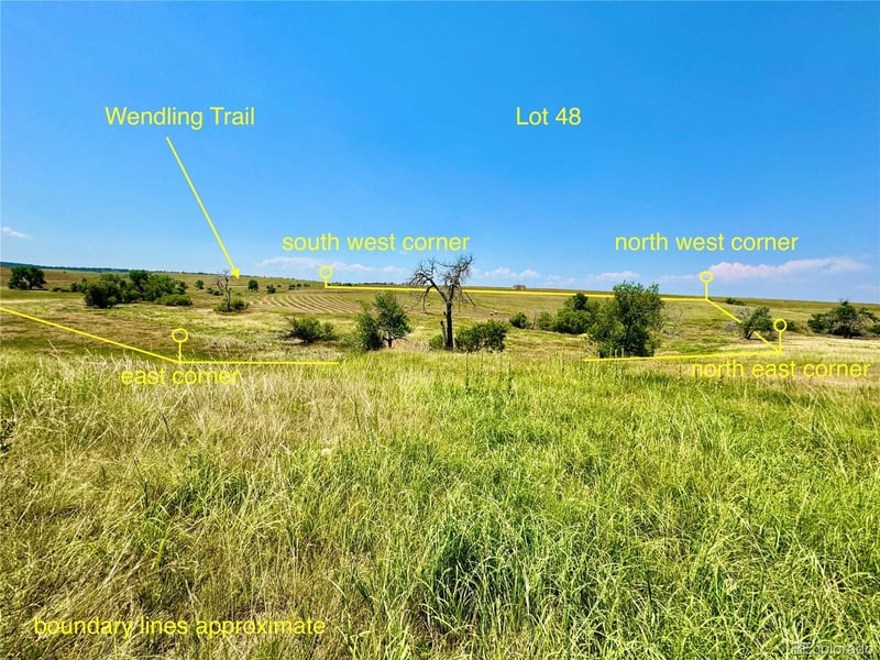 Wendling Trail Lot 48 Lot 48, Kiowa, CO 80117