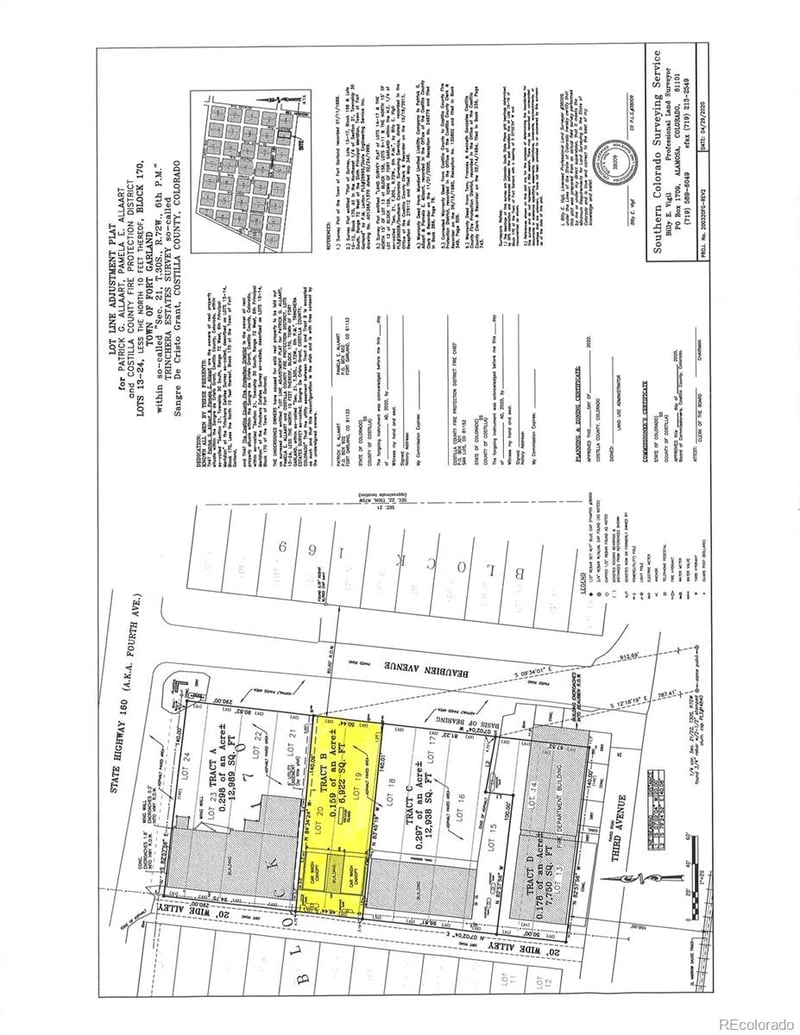 315 Beaubien Ave, Fort Garland, CO 81123