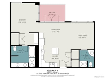 1401 Wewatta St #413, Denver, CO 80202