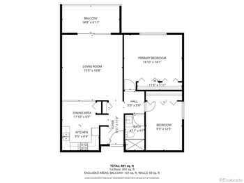 605 Alton Way #2B, Denver, CO 80247