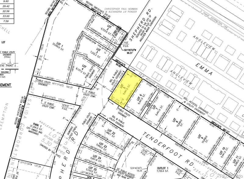260 Tenderfoot Rd Lot 5, Salida, CO 81201