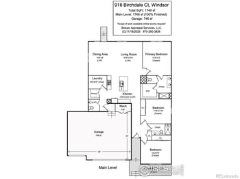 916 Birchdale Ct, Windsor, CO 80550