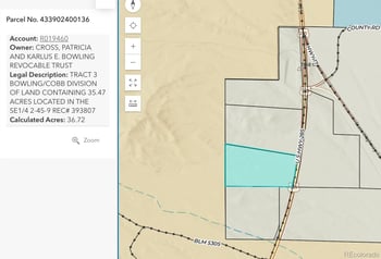 Tract 3 Bowling/cobb Division Of Land, Saguache, CO 81155