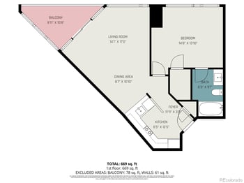 100 Park Ave #905, Denver, CO 80205