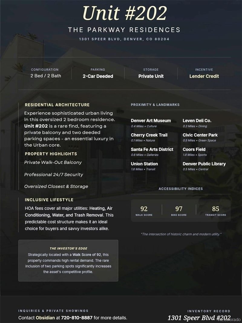 1301 Speer Blvd #202, Denver, CO 80204