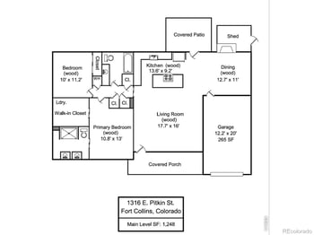 1316 Pitkin St, Fort Collins, CO 80524