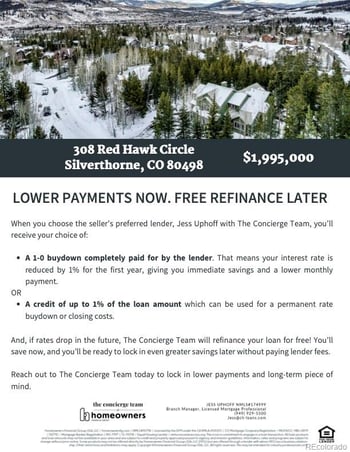 308 Red Hawk Cir, Silverthorne, CO 80498