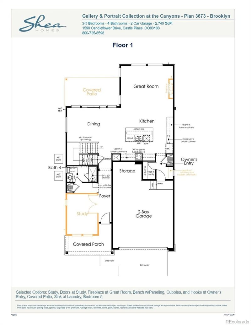 1252 Stillspring Ln, Castle Pines, CO 80108