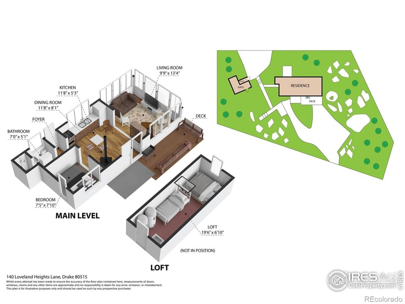 140 Loveland Heights Ln, Drake, CO 80515