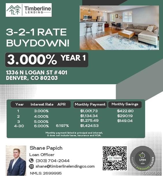 1336 Logan St #401, Denver, CO 80203