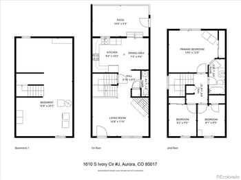 1610 Ivory Cir #J, Aurora, CO 80017