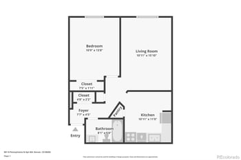 801 Pennsylvania St #404, Denver, CO 80203