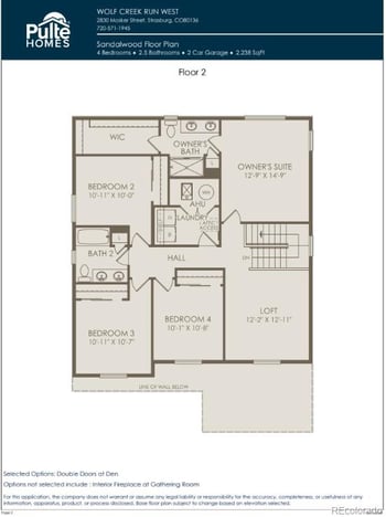 2702 Mosker St, Strasburg, CO 80136