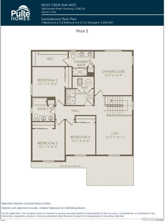 2702 Mosker St, Strasburg, CO 80136