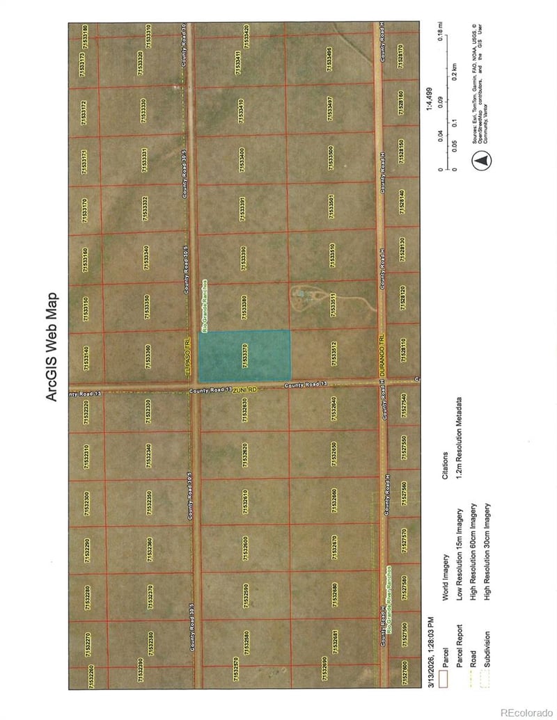 Lot 1 El Paso Trl, San Luis, CO 81152