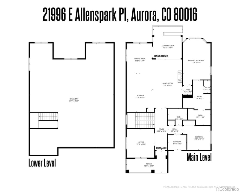 21996 Allenspark Pl, Aurora, CO 80016