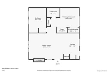 16953 Whitaker Dr #F, Aurora, CO 80015