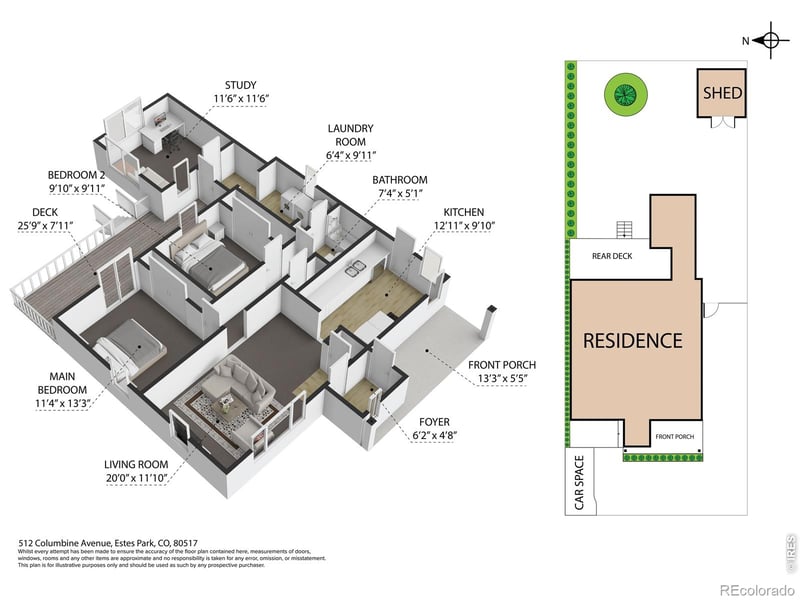 512 Columbine Ave, Estes Park, CO 80517