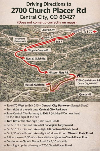 2700 Church Placer Rd, Central City, CO 80427