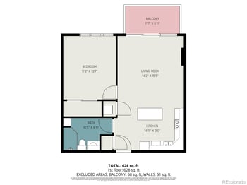 1950 Logan St #708, Denver, CO 80203