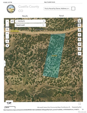 Lot 7274 Barker Rd, Fort Garland, CO 81133