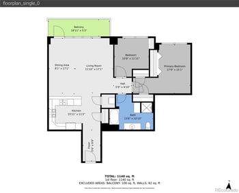 1650 Fillmore St #806, Denver, CO 80206