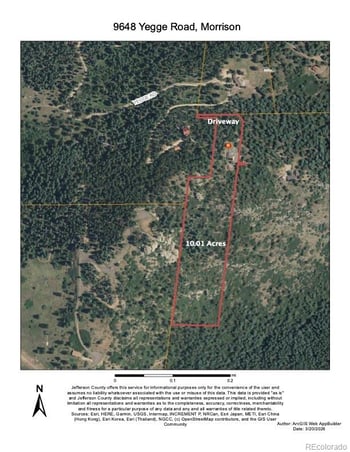 9648 Yegge Rd, Morrison, CO 80465