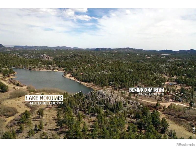 843 Nokomis Rd, Red Feather Lakes, CO 80545