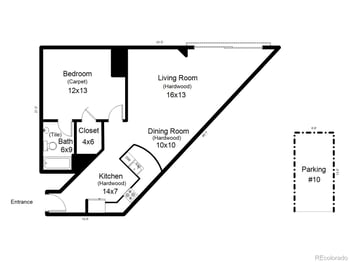 100 Park Ave #2006, Denver, CO 80205