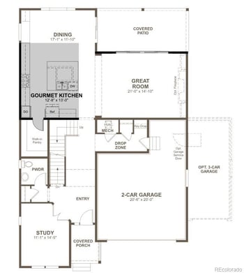 17014 Mighty Eagle Ave, Parker, CO 80134