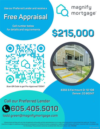 8335 Fairmount Dr #10-108, Denver, CO 80247