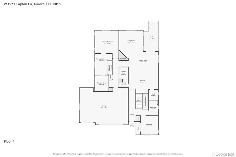 21157 Layton Ln, Aurora, CO 80015