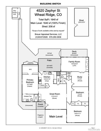 4520 Zephyr St, Wheat Ridge, CO 80033