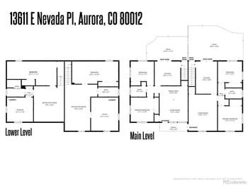 13611 Nevada Pl #13611-13613, Aurora, CO 80012