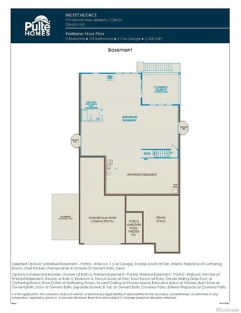 713 Pershing Point, Elizabeth, CO 80107