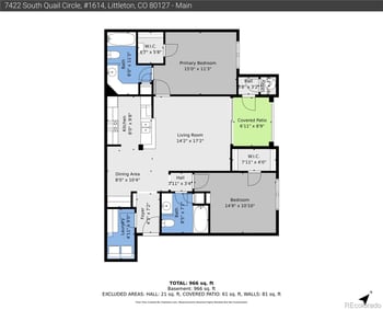 7422 Quail Cir #1614, Littleton, CO 80127