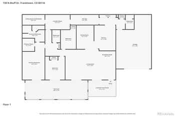 720 N Bluff Dr, Franktown, CO 80116