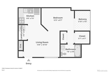 17053 E Tennessee Dr #214, Aurora, CO 80017