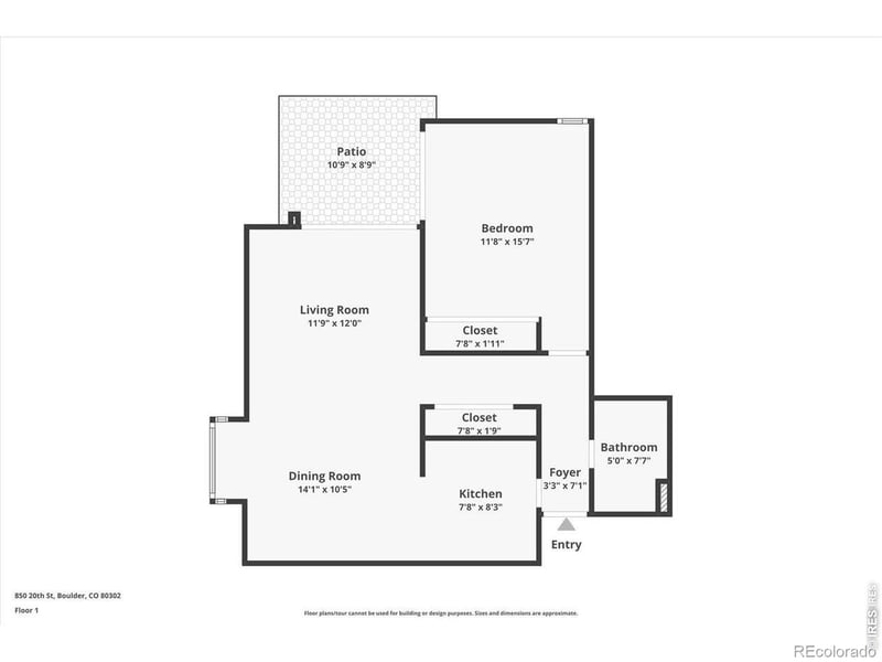 850 20th St #203, Boulder, CO 80302