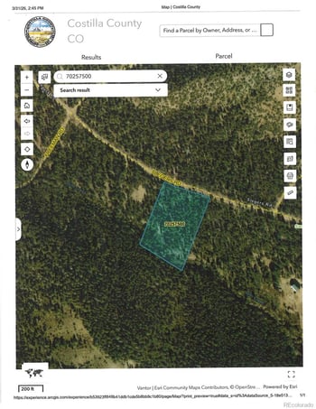 Lot 2711 Sleger Rd, Fort Garland, CO 81133